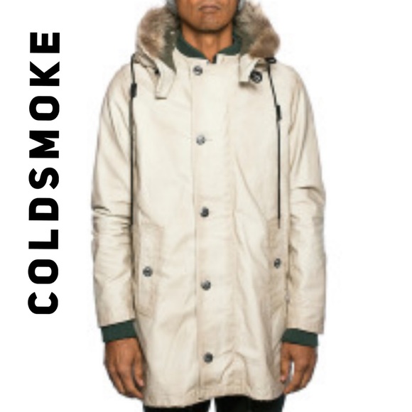 large fur hood jacket